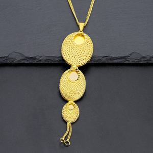 Matériaux de fabrication de bijoux en laiton plaqué or JXX en gros, pendentifs breloques du Moyen-Orient pour femmes et bijoux pour enfants - Product Image 2