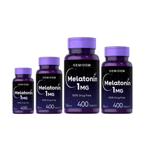 Super-Strength-Melatonin 10 mg Schnell-Auslösung-Tablette schneller einschlafen schneller auflösen und gut absorbieren Super-Strength-Melatonin