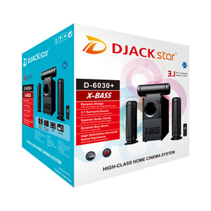 Sistema de Sonido Envolvente OEM ODM para el Hogar, Venta al por Mayor de Fábrica, 5.0 Canales, 3 Altavoces de 5 Pulgadas, ABS, Compatible con USB/TF - Product Image 3