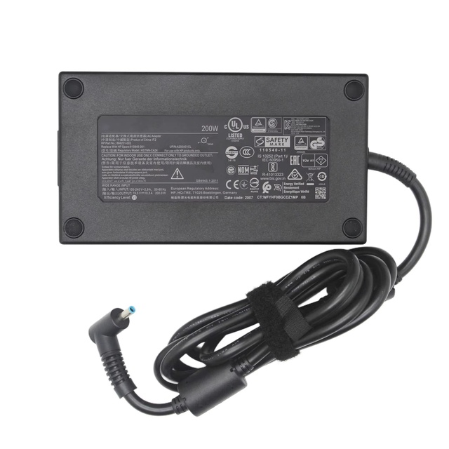 Slim 19.5V 10.3A 200W Laptop Charger Ac Adapter TPN-CA24 for hp ZBook 17 G5 Series 15-dc0000 Series