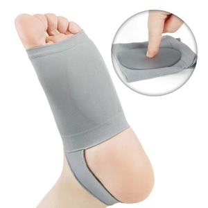 Lengkungan dukungan Plantar Fasciitis Gel lembut lengan dengan sabuk untuk kaki datar pereda nyeri bantalan resiliensi lengan ramah kulit untuk kaki - Product Image 3
