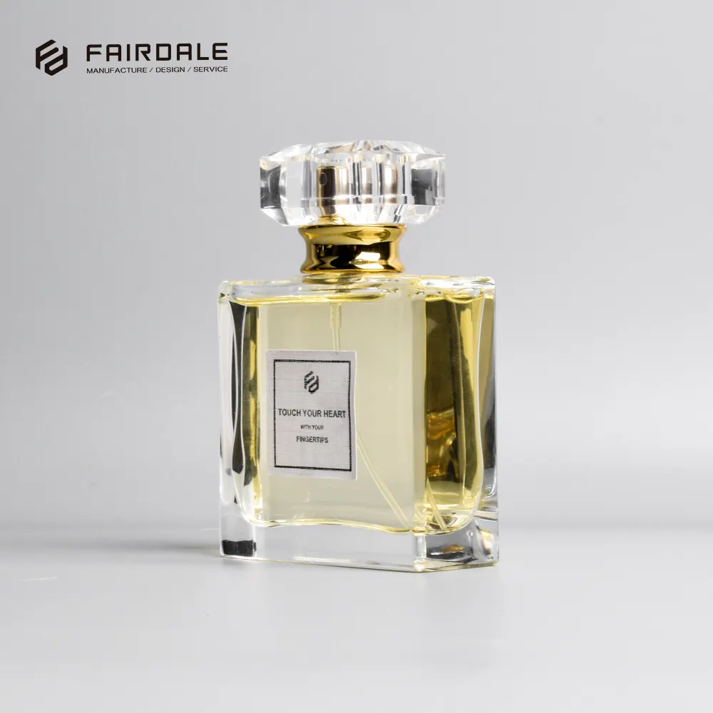 Fairdale-Bouteille de parfum en verre, 50ml, usine OEM
