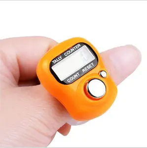 digitale hand tally zähler Suppliers-Finger zähler Mini 5-stelliges LCD Electronic Digital Golf Handring Ring zähler