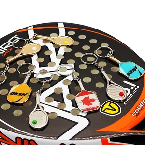 Llaveros pelotas <span class=keywords><strong>padel</strong></span> <span class=keywords><strong>bullpadel</strong></span> regalo DIY metal <span class=keywords><strong>padel</strong></span> shock raqueta llavero - Product Image 6