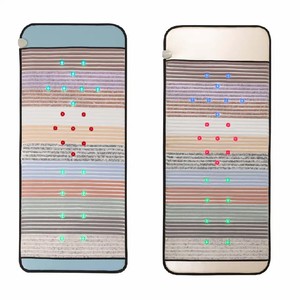 Estera de terapia de Sauna corporal interior amatista cristal infrarrojo lejano bajo PEMF colchón de calefacción Bio magnético fotón curación Chakra Mat - Product Image 5