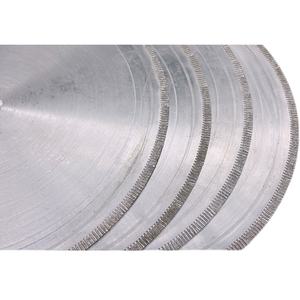 Lames de scie diamantées ultra-minces sur mesure pour le meulage de pierres précieuses, agate, corindon, céramique et le traitement des cristaux, filetage droit - Product Image 5