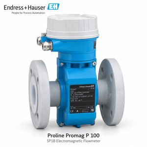 เครื่องวัดอัตราการไหลแบบกะทัดรัด Endress+Hauser Promag P 100 5P1B DN600 สำหรับสารเคมีที่มีอุณหภูมิสูง - Product Image 4