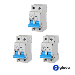 Gloca JXB1-63 2P 10A 220V C10สวิตช์แม่เหล็กไฟฟ้าอัตโนมัติแบบแม่เหล็กชุด3ชิ้น - Product Image 3