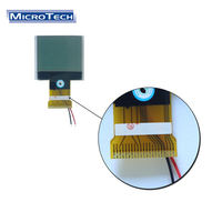 Layar LCD Grafis 28 PIN 0.5pitch Harga Pabrik Cina, Modul Layar LCD Monokrom 128x64 Titik