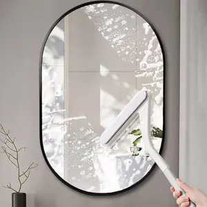 Diskon besar kaca jendela alat khusus pembersih papan wiper pembersih toilet dapur tangan nyaman dengan sikat kecil