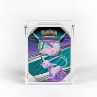 Étui de protection en acrylique détachable et portable Jinda Modern pour boîtes de cartes Pokémon et boosters réguliers