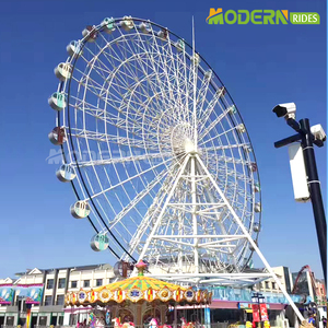Grande Roue de Fête <span class=keywords><strong>Foraine</strong></span> Moderne MTL-50 avec Fermeture Éclair, pour Intérieur/Extérieur, Construction en Acier, Certifiée CE ISO, >500kg - Product Image 3