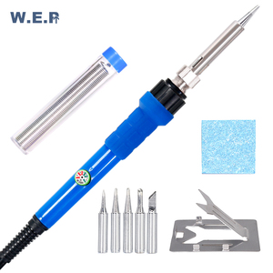 WEP-947-II <span class=keywords><strong>60W</strong></span> Station de Soudage <span class=keywords><strong>à</strong></span> Température Réglable Kit Outils de Réparation pour Circuit Imprimé <span class=keywords><strong>Fer</strong></span> <span class=keywords><strong>à</strong></span> <span class=keywords><strong>Souder</strong></span> Électrique - Product Image 5