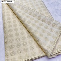 Tissu en dentelle suisse en coton brodé de fleurs nigérianes, vente en gros, bleu, 100% coton