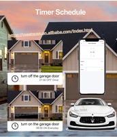 Module de commande de porte de garage Tuya DC12-48V Zigbee WiFi, contrôleur de portail Zigbee, minuterie, télécommande, compatible avec Alexa Google