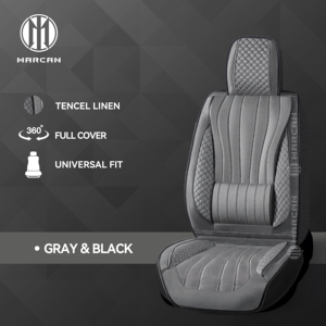 Marcan Marcan SENFO Stylish Wave Pattern Car <b>Interior</b> <b>Accessories</b> 360 Degree Full Car Seat Covers Multi-colors Available - Product Image 3