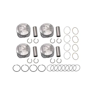 Pièces de système de moteur automatique Piston de moteur en aluminium et pièces