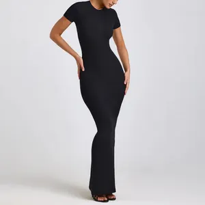 महिलाओं के लिए स्कल्पटिंग बॉडी बिल्ट इन शेपवियर ड्रेस कैजुअल बॉडीकॉन लॉन्गवियर ड्रेस शेपर वियर ड्रेस