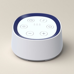Macchina del rumore bianco con luce notturna delicata, 24 suoni rilassanti, 3 timer per il sonno, prodotto per la cura della salute per neonati e adulti, con scocca in plastica - Product Image 1