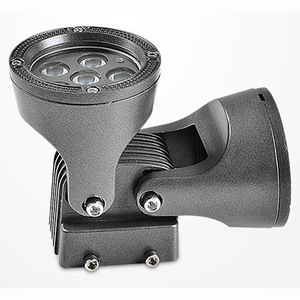 Lampe murale extérieure Led 110-240V, étanche, angle de faisceau de 20 degrés, forme cylindrique avec angle réglable pour l'éclairage paysager - Product Image 4