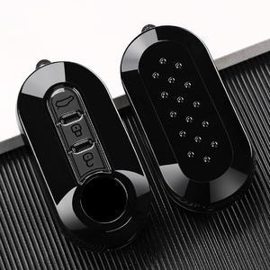 Étui de protection souple en TPU pour clé de voiture <span class=keywords><strong>Fiat</strong></span> <span class=keywords><strong>500</strong></span> Ducato Panda 500L Punto Lancia Musa, accessoires de protection sans clé - Product Image 5