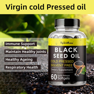 OEM Private Label Koudgeperste Zwarte Zaadolie Softgels <span class=keywords><strong>Nigella</strong></span> <span class=keywords><strong>Sativa</strong></span> Ondersteunt de spijsvertering, de immuunkracht en de hersenfunctie - Product Image 2