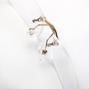 อะไหล่ซ่อมแว่นตาโลหะไร้กรอบ แหวนรองแบบแบน สำหรับแว่นสายตา แว่นกันแดด น็อตโลหะแบบยืดหยุ่น รุ่น 62 - Product Image 1