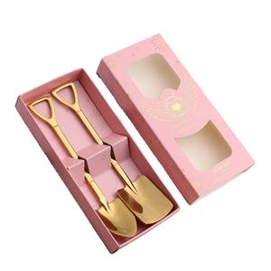 <span class=keywords><strong>Pala</strong></span> de sandía creativa <span class=keywords><strong>2023</strong></span>, <span class=keywords><strong>pala</strong></span> plana cuadrada de acero inoxidable, <span class=keywords><strong>pala</strong></span> de ingeniero desechable para juego de cuchara de té y café, caja de regalo - Product Image 1