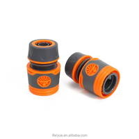 Connecteur rapide pour tuyau d'arrosage de jardin 1/2 pouce, coupleur rapide pour tuyau d'eau de 16 mm pour l'irrigation, connecteur à déconnexion rapide pour tuyau d'arrosage de jardin