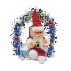 Juguetes navideños de Papá Noel, adornos navideños, suministros de <span class=keywords><strong>Navidad</strong></span>, música de baile, diseño clásico de <span class=keywords><strong>Navidad</strong></span>, 30cm - Product Image 5