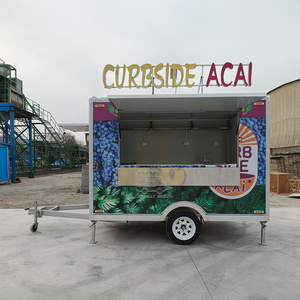 Mobile Truck Fast Food With CE Coffee <b>Trailer</b> Bakery Cart Juice Concession Kiosk Snack - Product Image 3