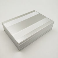 Boîtier en aluminium extrudé sur mesure 150*145*54mm, boîtier d'alimentation pour électronique, boîtier de projet en métal pour PCB