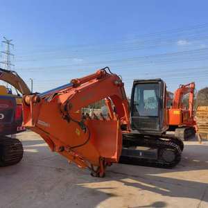 Excavatrice Hitachi ZX120 d'occasion de 12 tonnes fabriquée au Japon, Hitachi ZX120 EX120 d'occasion, excavatrice hydraulique à chenilles moyenne en stock - Product Image 4
