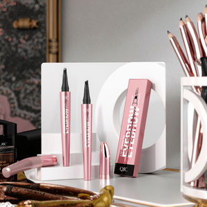Lápiz <span class=keywords><strong>de</strong></span> Cejas Mineral 3D a Prueba <span class=keywords><strong>de</strong></span> Agua <span class=keywords><strong>de</strong></span> Marca Privada ODM/OEM con Cuatro Puntas Finas, Fórmula <span class=keywords><strong>de</strong></span> Larga Duración, 6 Colores, Logotipo Personalizado - Product Image 1