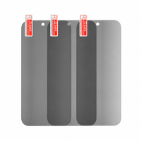 Protection d'écran de confidentialité intégrale 0,33 mm pour iPhone 18 Pro Max 18 Pro Verre anti-espion