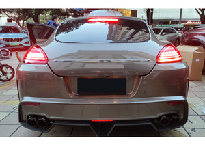 Luces traseras LED para Porsche Panamera 2010-<span class=keywords><strong>2013</strong></span> 970.1, actualización a luces traseras LED 970.2, Plug and Play, luces de freno. - Product Image 4