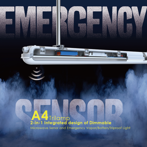 Lumen élevé IP65 LED capteur <span class=keywords><strong>de</strong></span> mouvement Batten 120cm 40W montage raccordable capteur à micro-ondes Kits d'urgence PC Sunspension <span class=keywords><strong>Luminaire</strong></span> - Product Image 2