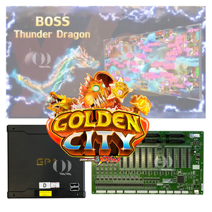Placa PCB QIQU High Profit Ocean King 3 Plus Golden City para 4 Jugadores, Juego de Pesca con Dificultad Ajustable para Salón de Juegos - Product Image 1