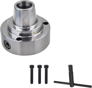5c Collet Lathe <span class=keywords><strong>Chuck</strong></span> gần hơn với 1-1/2 "x 8 chủ đề phù hợp với bán thành bộ chuyển đổi cho máy tiện máy công cụ phụ kiện - Product Image 3