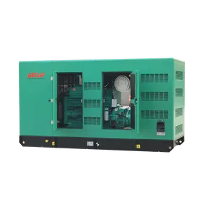 100kw 125kva 50/60HZ AC current durable silent type diesel power generator