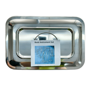 Juego de Instrumentos de Cirugía Menor Básica IN-B con Caja de Acero Inoxidable, Tijeras, Kit de Cirugía - Product Image 5