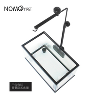 NOMOY PET nouveau support de lampe à adsorption support de lumière avec de fortes ventouses pour reptile terrarium aquarium