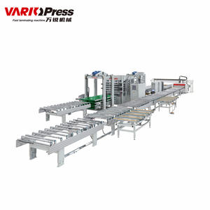 Einfach zu bedienende Vario-Holzfurnier-Finish-und Türfurnier-Verbund produktions linie für Holz bearbeitungs maschinen - Product Image 4
