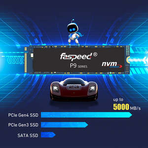 Faspeed P9 系列 PCIe 4.0 NVMe SSD 512GB 5000MB/s 读取 3D NAND 内置硬盘 <span class=keywords><strong>3</strong></span> 年保修 CE/FCC/ROHS 认证 - Product Image 4