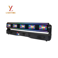 Projecteur de scène à pixels Golden Dragon 800W, gradation 16 bits, 540 °   Barre de lumière Infinite Pan RGB Beam Strobe Retro Wash avec fonction RDM