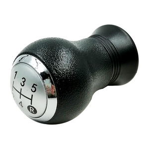 Palanca de cambios Sirui para coche, palanca de cambios de 5 velocidades de cuero negro para Toyota Corolla Yaris Vios Levin - Product Image 1