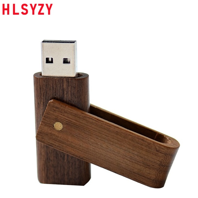 Wholesale Eco-Wooden USB Flash Drive - Multi-Wood Types, Customizable Logo for Sustainable Business Promotions
