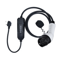 Chargeur de véhicule électrique à énergie nouvelle OEM personnalisé 13A Type 2 AC 220V, borne de recharge portable domestique norme britannique Modèle ACPQ-SE-M2DL-13-5
