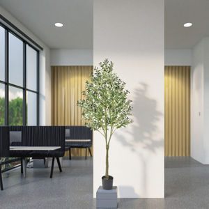 Arbre d'<span class=keywords><strong>olivier</strong></span> artificiel <span class=keywords><strong>en</strong></span> soie nordique <span class=keywords><strong>en</strong></span> <span class=keywords><strong>pot</strong></span> Décoration intérieure de sol Fenêtre de maison Plante - Product Image 5
