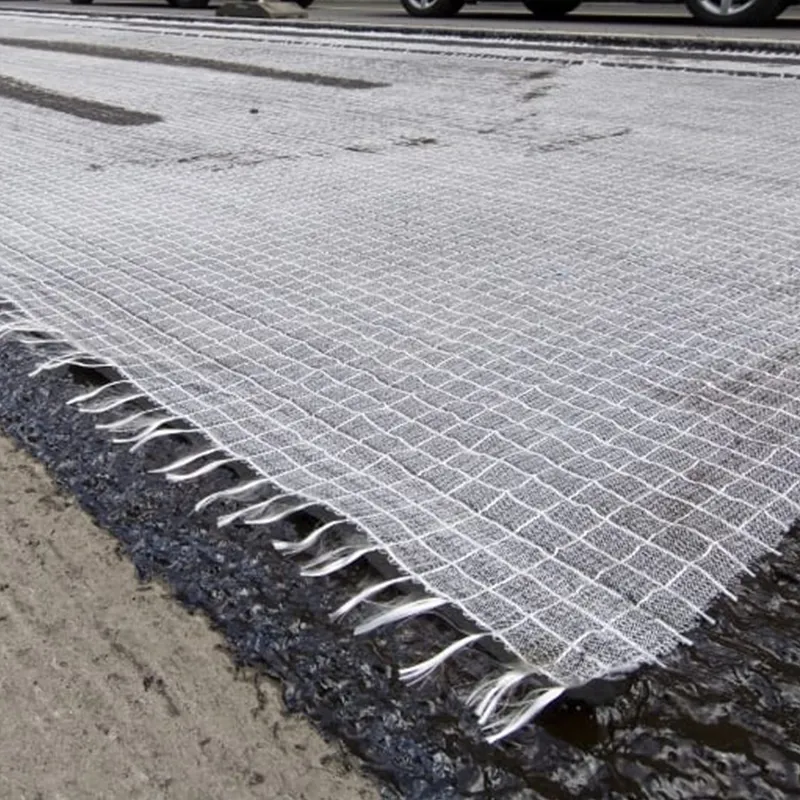 Geogrid Compo Pet Betún Compuesto para la prevención de la superposición de asfalto de grietas reflectantes